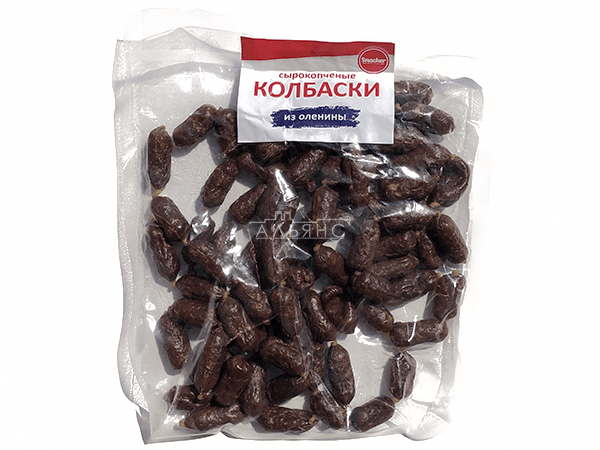 Колбаски сырокопченые "оленина" в Астрахани