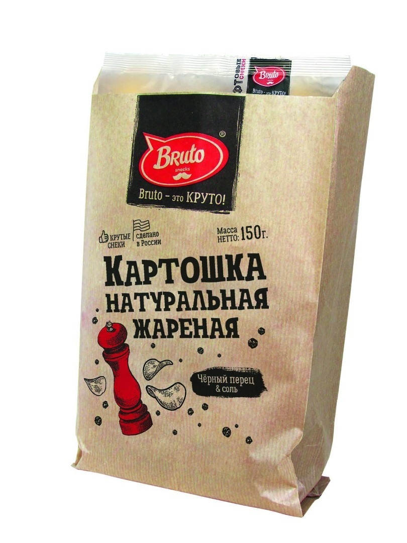 Картофель «Бруто» черный перец 130 гр. в Астрахани