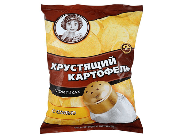 Картофельные чипсы "Девочка" 160 гр. в Астрахани