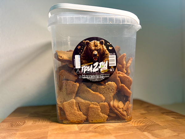 Ведро Ржаные гренки с чесноком в Астрахани