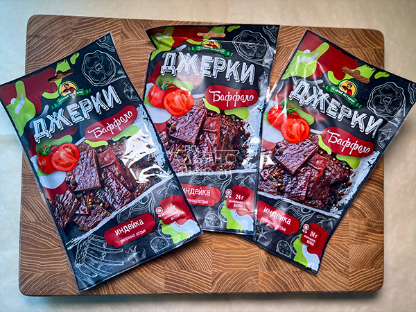 Джерки из индейки "Баффало" 45 гр. в Астрахани