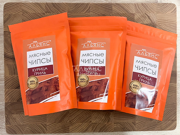 Мясо (АЛЬЯНС) вяленое курица "Гриль" 50 гр. в Астрахани