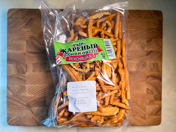 Жареный сыр "ВКУСНЯШКА" (Оливковый) 500гр. в Астрахани