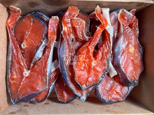 Бастони колбаски сыровяленные классические: Стейк дикого лосося 