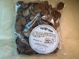 ФЛИНТ Гренки холодец с хреном: СНАПСЫ гренки со вкусом холодец и хрен