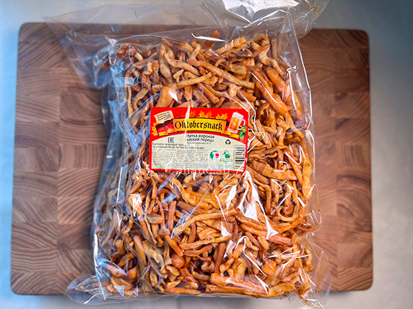 Нитка ЖАРЕНАЯ "Тайский перец" Oktobersnack 1 кг (сырный продукт) в Астрахани