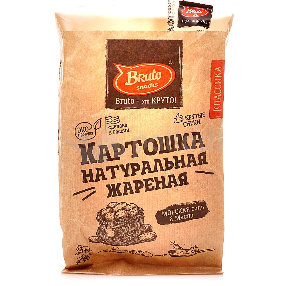 Картофель «Бруто» с солью 70 гр. в Астрахани
